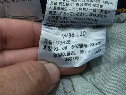 Pantalon Recto Levis 505 36x30 Azul Marino