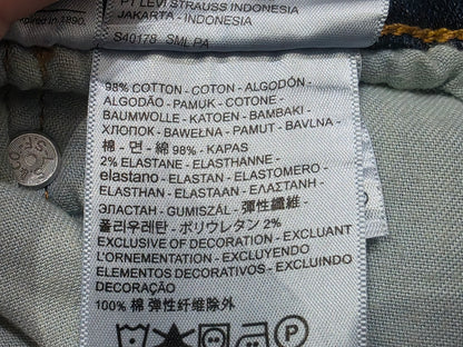 Pantalon Recto Levis 505 36x30 Azul Marino