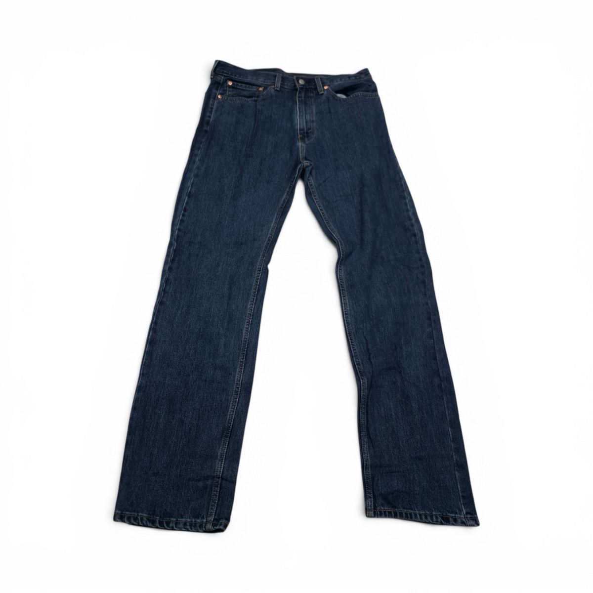 Pantalon Recto Levis 505 36x34 Azul Marino