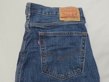 Pantalon Recto Levis 505 36x34 Azul Marino