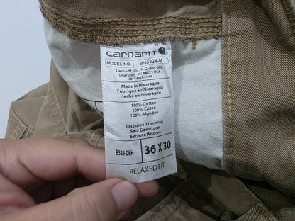 Pantalon Relaxed Fit Carhartt 36x30 Cafe