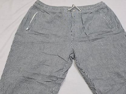 Pantalon Tipo Jogger Kith Lineas Blancas Xl
