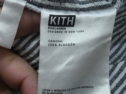 Pantalon Tipo Jogger Kith Lineas Blancas Xl