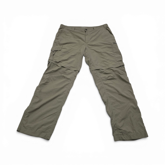 Pantalon Convertible Columbia 40x32 Cafe