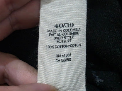 Pantalon Relaxed Ralph Lauren 40x30 Negro