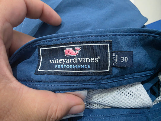 Bermuda Vineyard Vines Performance Talla 30 Azul