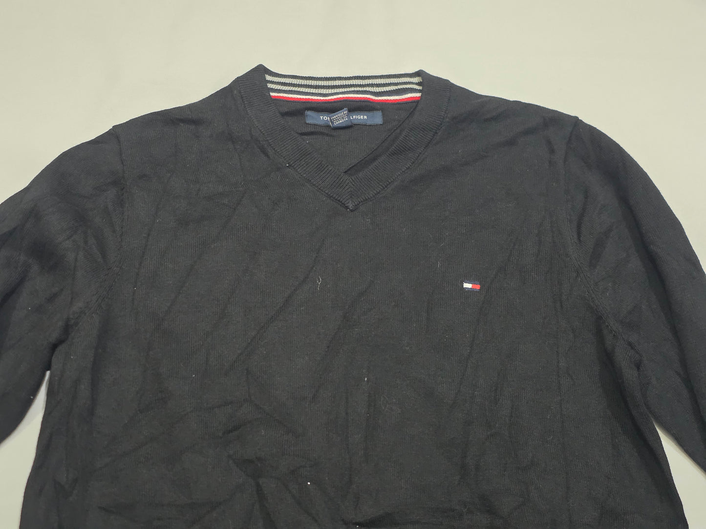 Sueter Tommy Hilfiger Chico S Negro