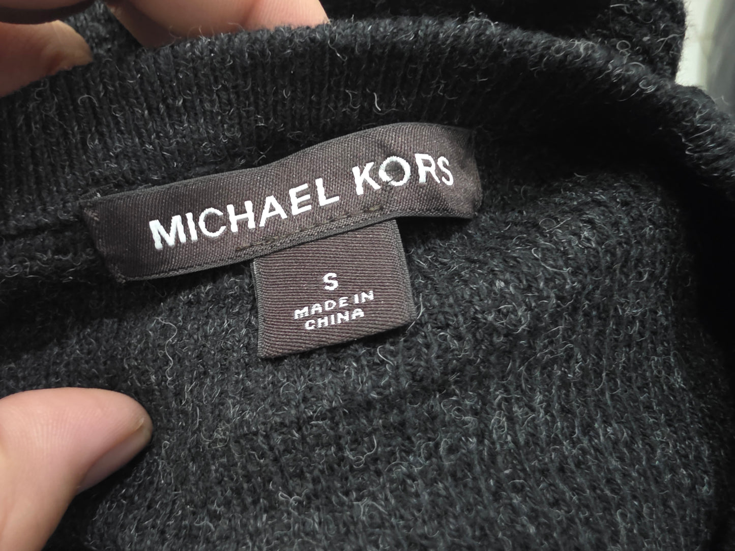 Sueter Michael Kors Chico S Gris Oscuro