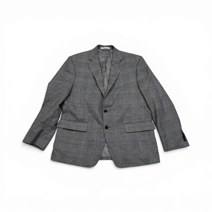 Saco Ralph Lauren 40 S Cuadro Gris