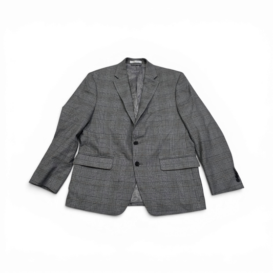 Saco Ralph Lauren 40 S Cuadro Gris