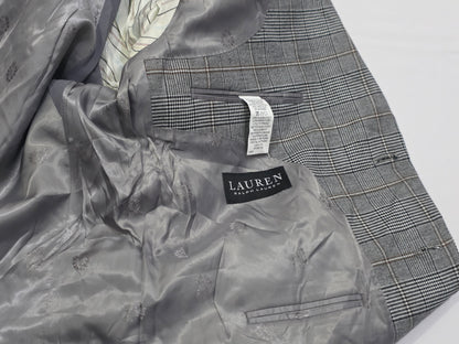 Saco Ralph Lauren 40 S Cuadro Gris