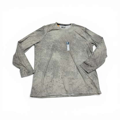 Playera Carhartt Xgrande Xl Gris Manga Larga