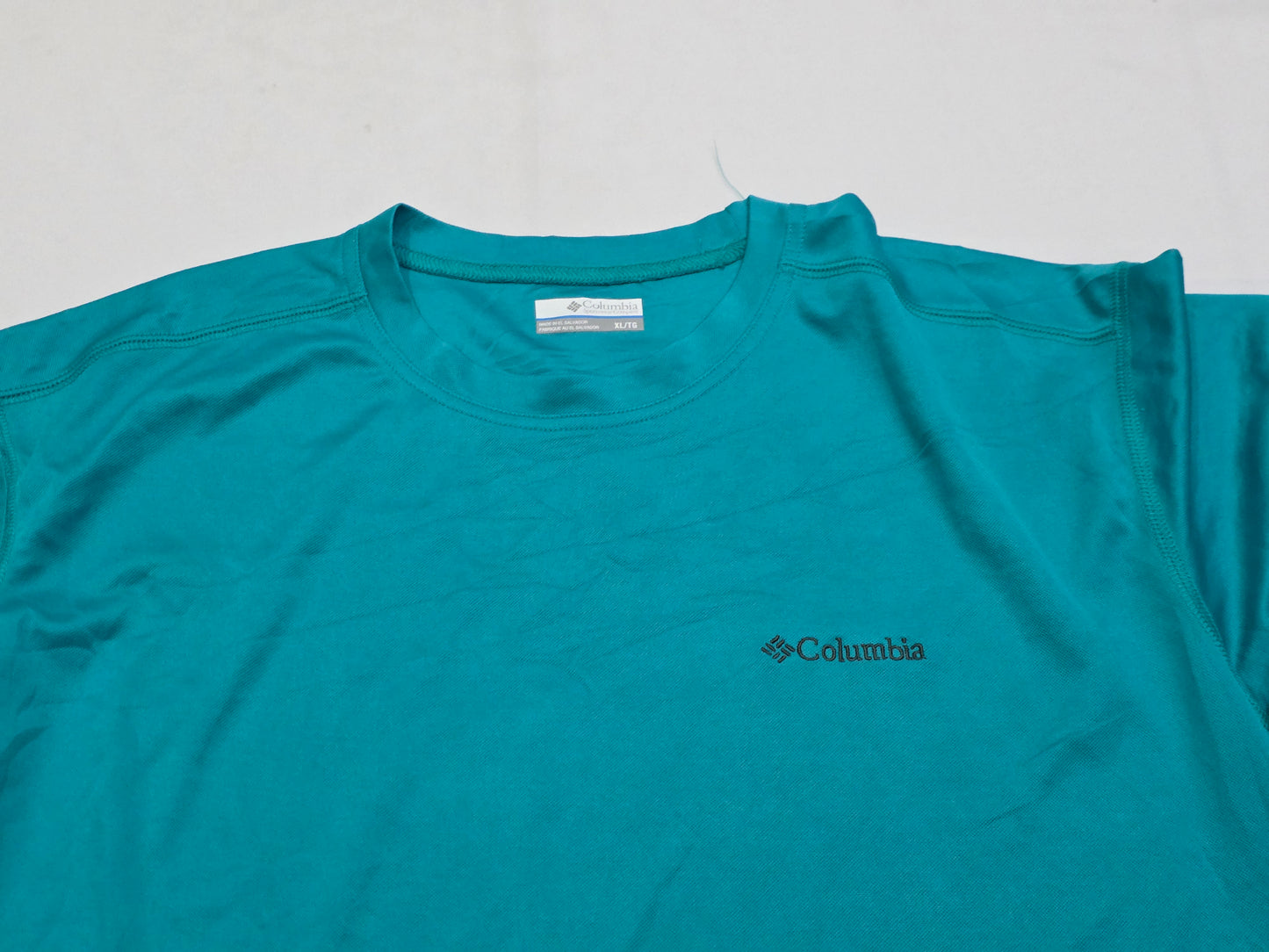 Playera Columbia Xgrande Xl Turquesa