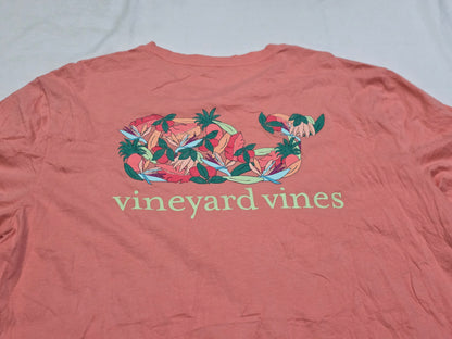 Playera Vineyard Vines Xgrande Xl Coral