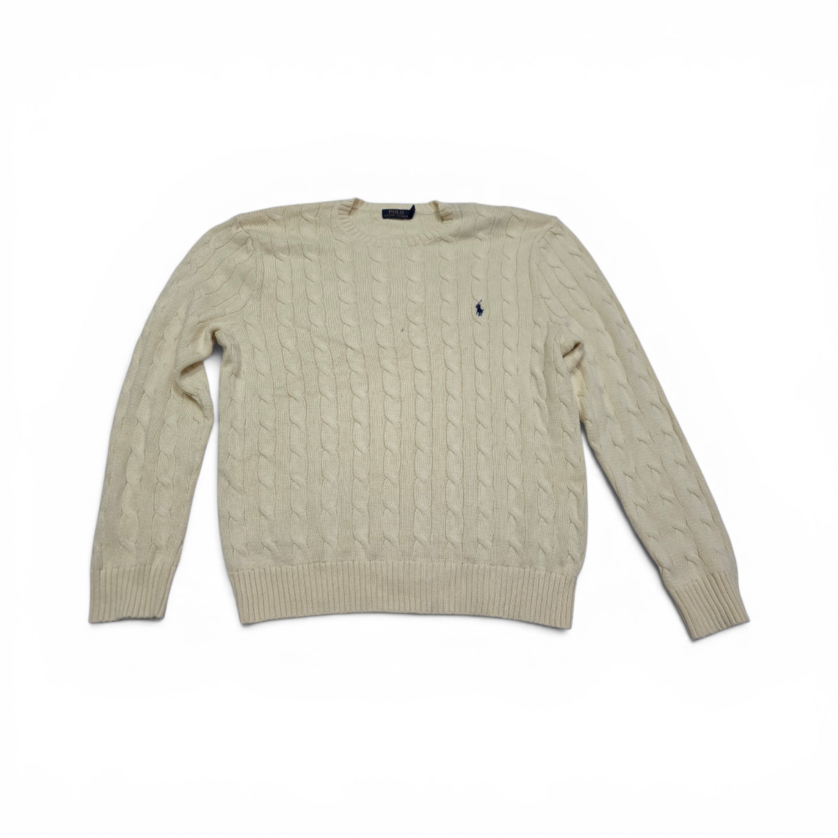 Sueter Tejido Ralph Lauren Xgrande Xl Beige