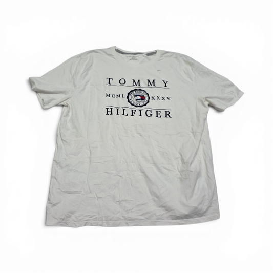 Playera Tommy Hilfiger 2xl Blanca