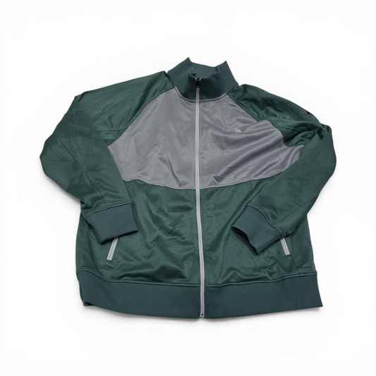 Sudadera The North Face 2xl Verde Y Gris