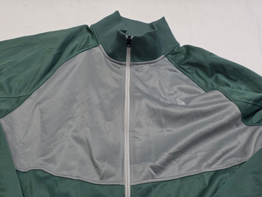 Sudadera The North Face 2xl Verde Y Gris
