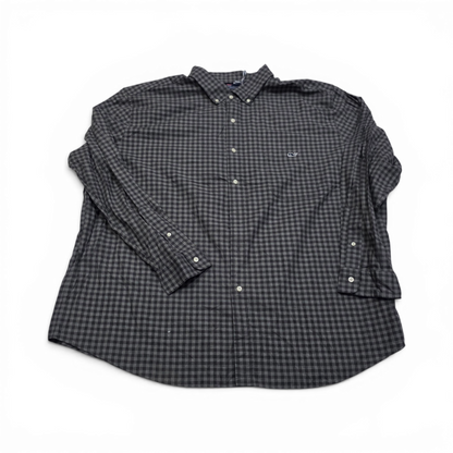 Camisa Vineyard Vines 3xb Cuadro Gris