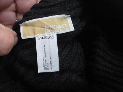Gorro Michael Kors Negro Letras