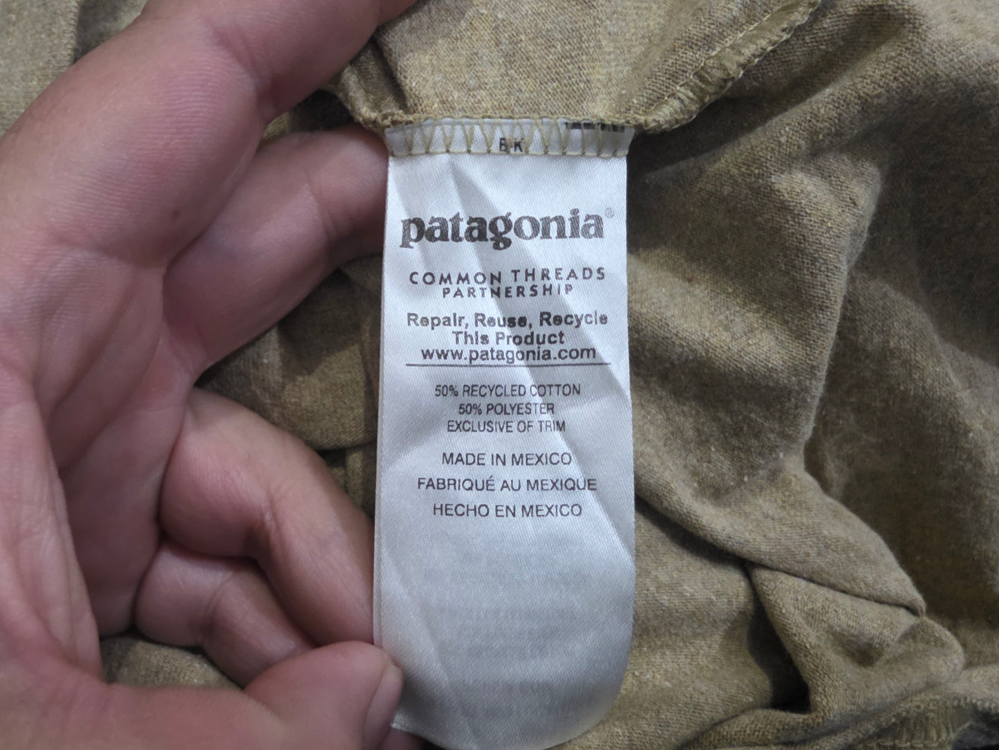 Playera Patagonia Xchico Xs Cafe