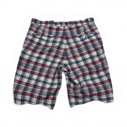Bermuda Ralph Lauren Talla 30 Cuadro Azul Y Rojo