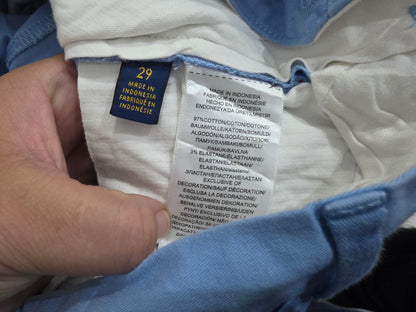 Bermuda Ralph Lauren Talla 29 Azul Claro