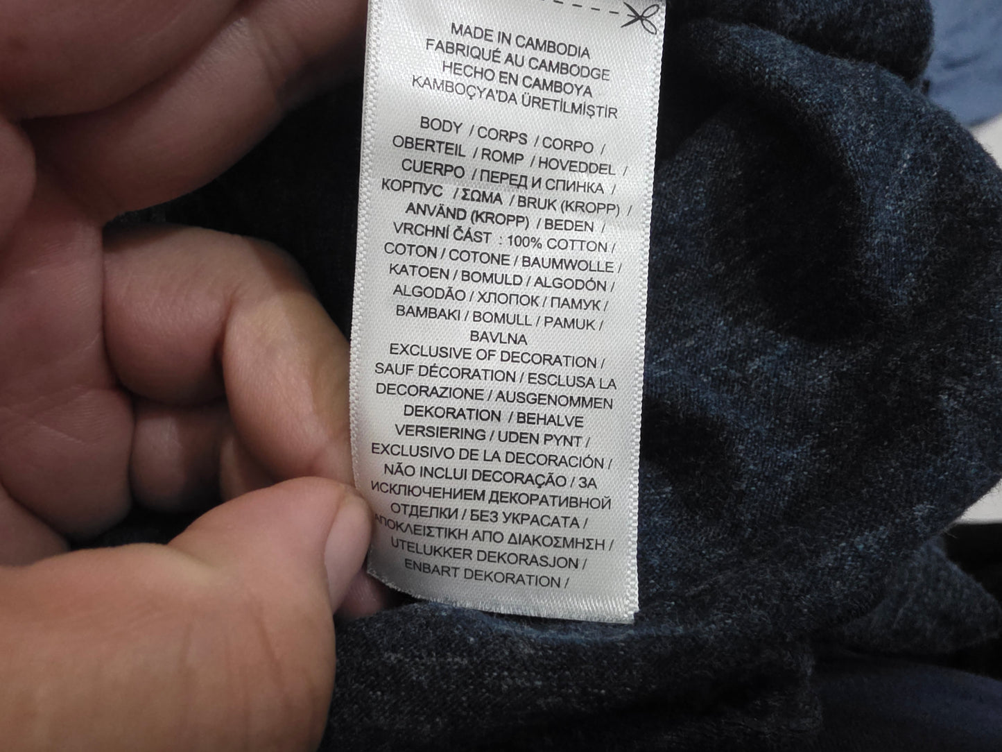 Playera Ralph Lauren Chicos Azul Pony Blanco Manga Larga
