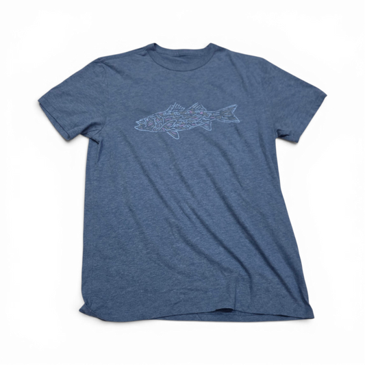 Playera Vineyard Vines Chico S Azul Figura Fez