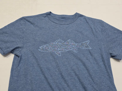 Playera Vineyard Vines Chico S Azul Figura Fez