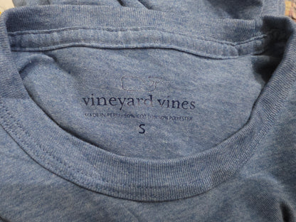 Playera Vineyard Vines Chico S Azul Figura Fez