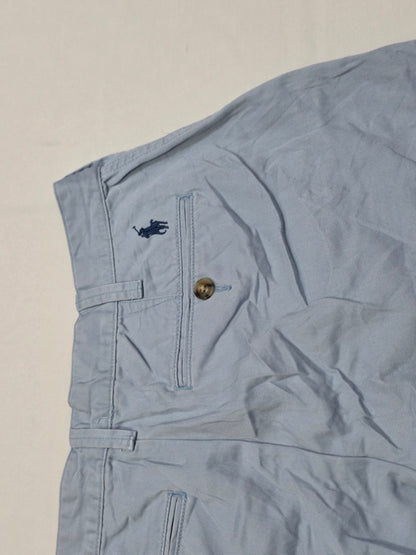 Bermuda Ralph Lauren Talla 30 Azul Claro Pony Azul