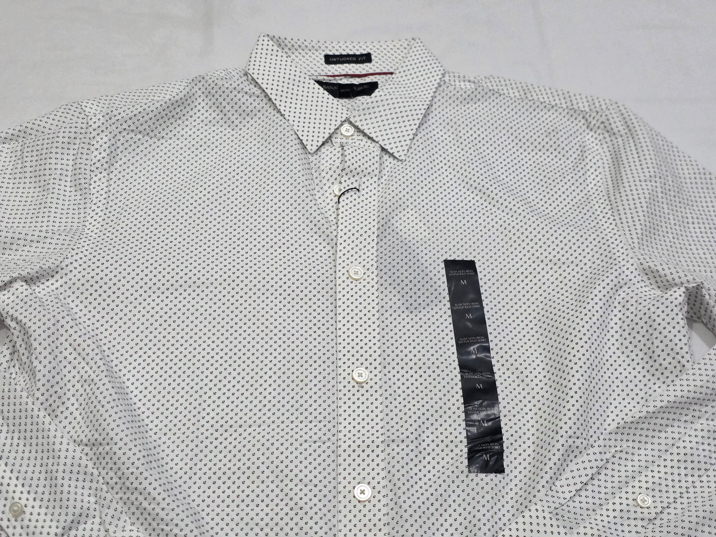 Camisa Banana Republic Mediana M Blanca Figuras