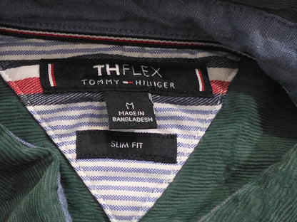 Camisa Pana Tommy Hilfiger Mediana M Verde