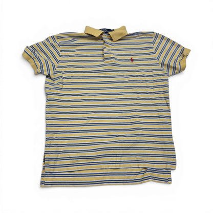 Playera Polo Ralph Lauren Mediana M Amarillo Linea Azul