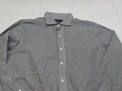 Camisa Ralph Lauren Grande L Negro Y Blanco Lineas