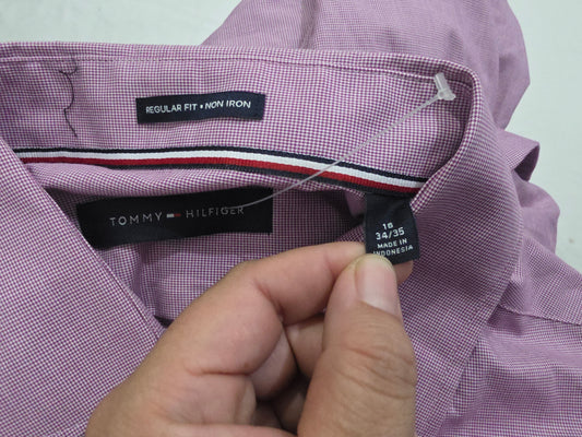 Camisa Tommy Hilfiger Grande L Morado