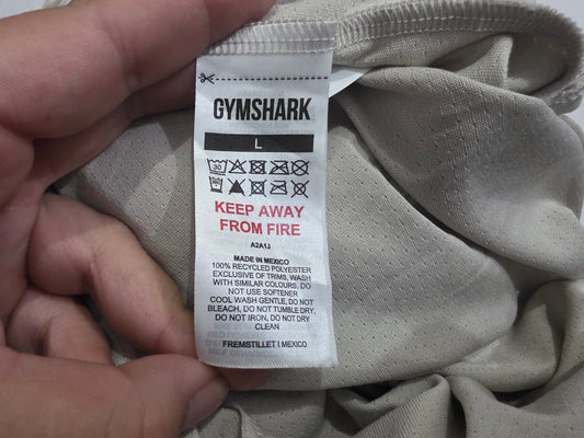 Playera Gymshark Grande L Gris