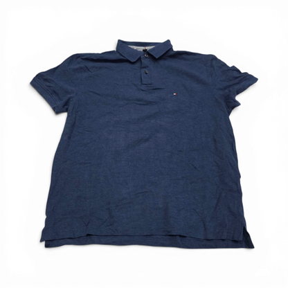 Playera Polo Tommy Hilfiger Grande L Azul Marino