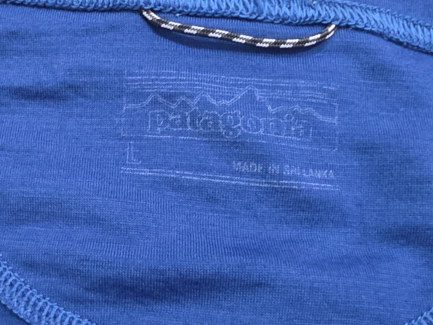 Playera Patagonia Grande L Azul