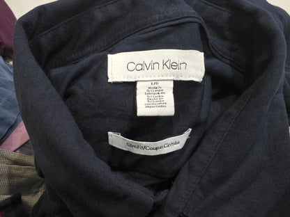 Camisa Calvin Klein Grande L Azul Oscuro