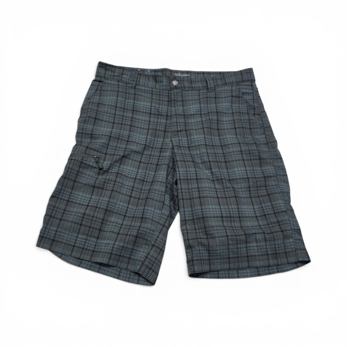 Bermuda Columbia Talla 36 Azul Y Gris