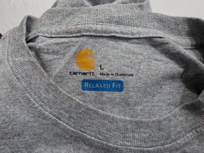 Playera Relaxed Fit Carhartt Grande L Gris