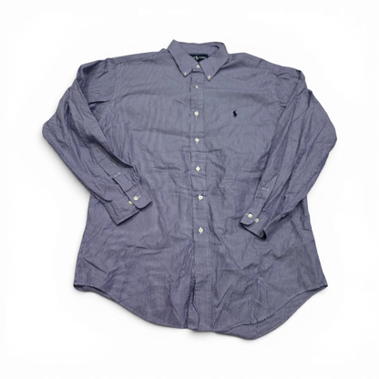 Camisa Ralph Lauren Grande L Lineas Morada