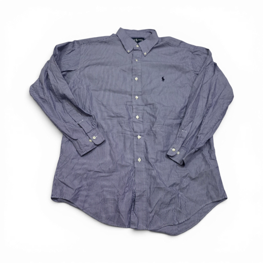 Camisa Ralph Lauren Grande L Lineas Morada