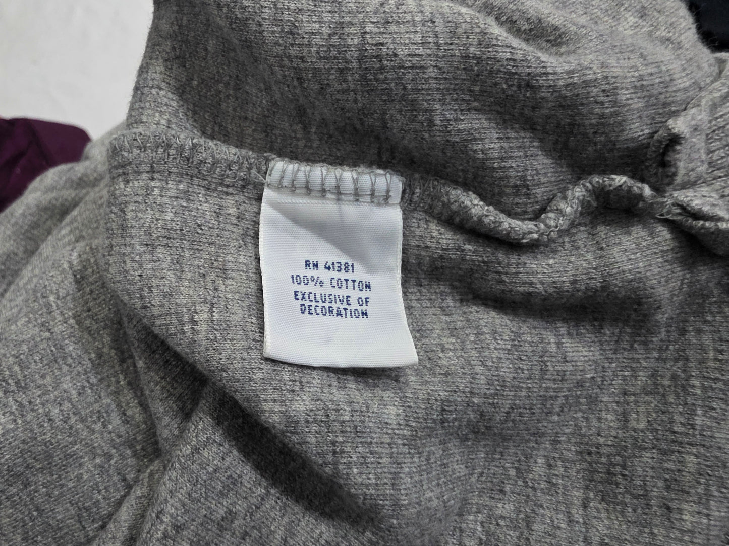 Sueter Ralph Lauren Grande L Gris Pony Azul Cierre Corto