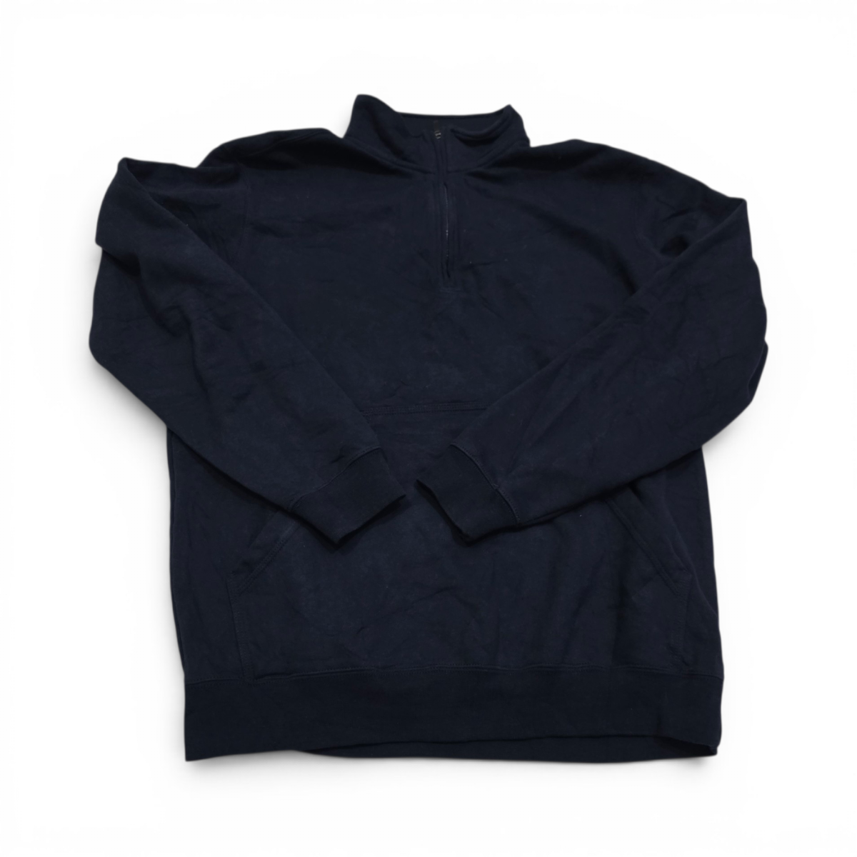 Sudadera Carhartt Grande L Azul Marino Cierre Corto