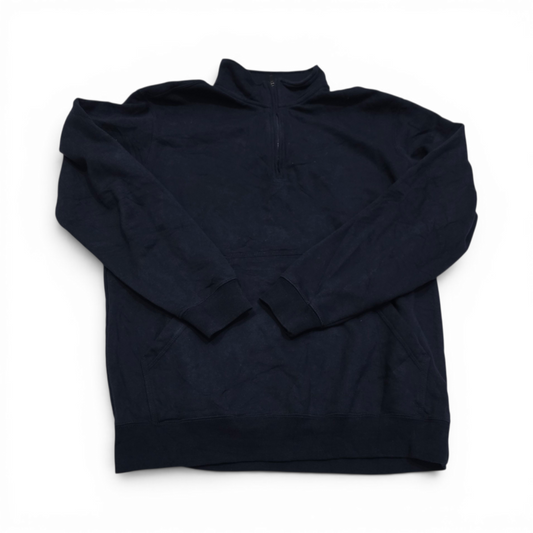 Sudadera Carhartt Grande L Azul Marino Cierre Corto
