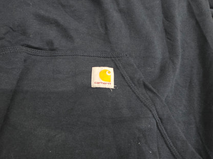 Sudadera Carhartt Grande L Azul Marino Cierre Corto