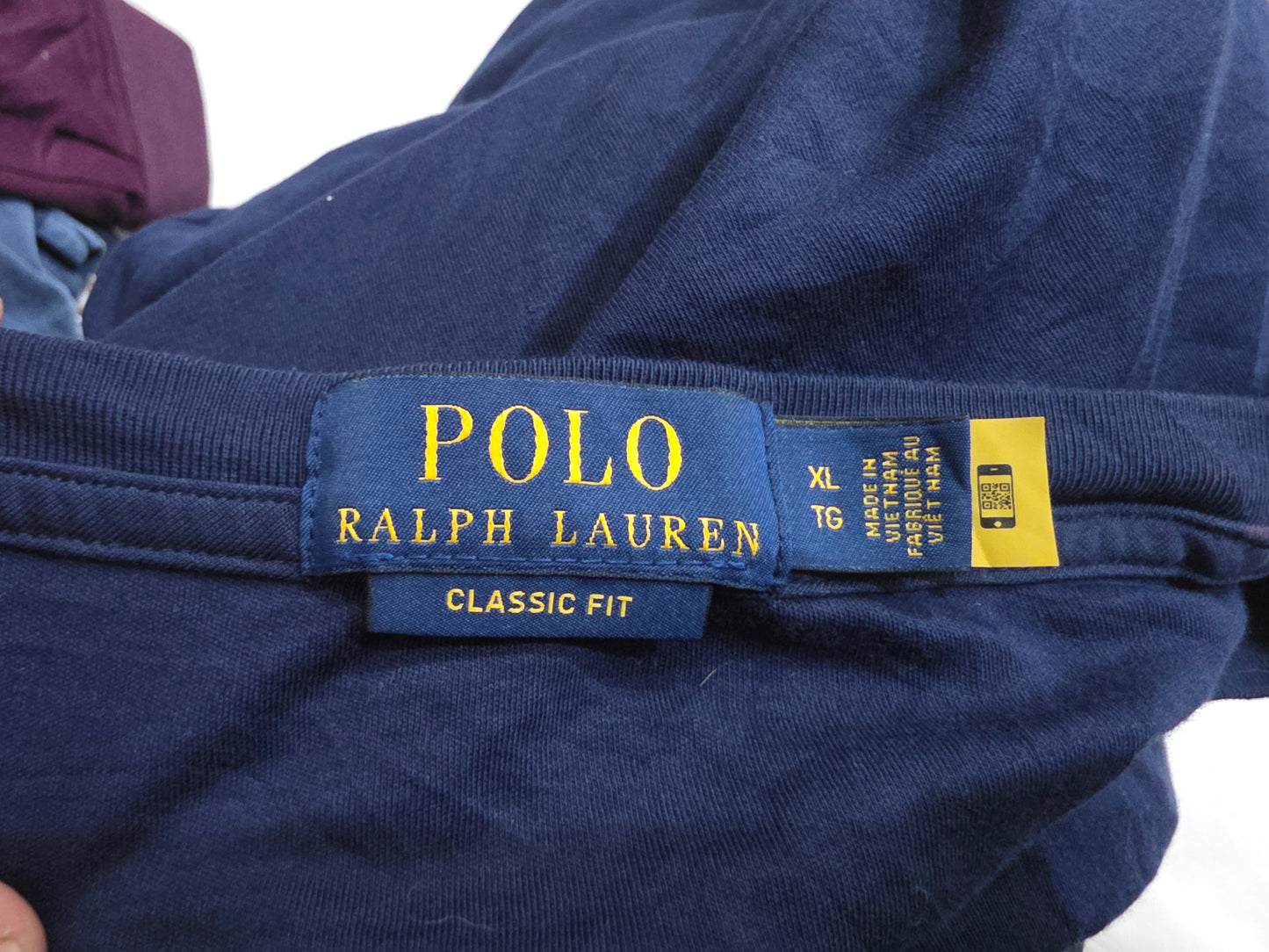 Playera Ralph Lauren Xgrande Xl Azul Pony Colores Manga Larg